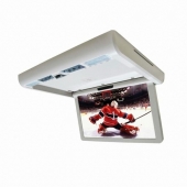 Потолочный монитор XM 1580DMB FullHD 15.6" с DVD приводом (серый)