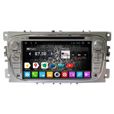 DayStar DS-7012HD silver для Ford Focus, Mondeo, S-Max, Galaxy, C-Max Android 6.0.1 (4 ядра)