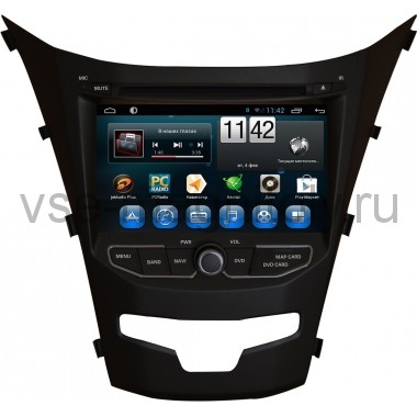 CarMedia QR-7082 Ssangyong Actyon 2013+ на Android 6.0.1