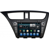 CarMedia QR-8067 Honda Civic 9 (IX) 2012-2015 Hatchback на Android 6.0.1