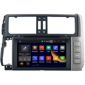 Toyota Prado 150 09-13 серебро Android 4.4.4 LeTrun 1603 поддержка JBL
