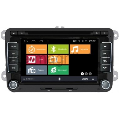 MyDean BS004 для Skoda Rapid (2014+), Fabia (2007-2015), Octavia II (2009-2013), Superb (2008+), Roomster (2006+), Yeti (2009+) Android 4