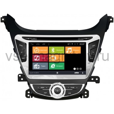 MyDean BS359 для Hyundai Elantra (2014-2016) Android 4