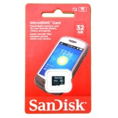 MicroSDHC SanDisk 8GB Class 4