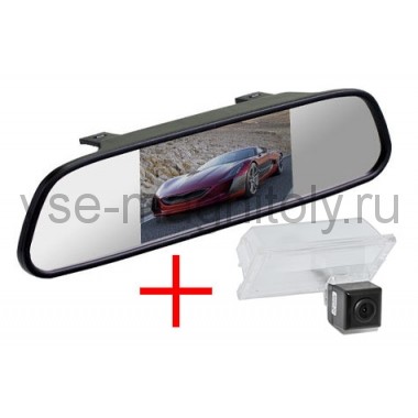 Зеркало + камера для Land Rover Freelander 2, Discovery 3, 4, Range Rover Sport