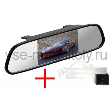 Зеркало + камера для Mitsubishi ASX 2010+, Peugeot 4008, Citroen C4 Aircross